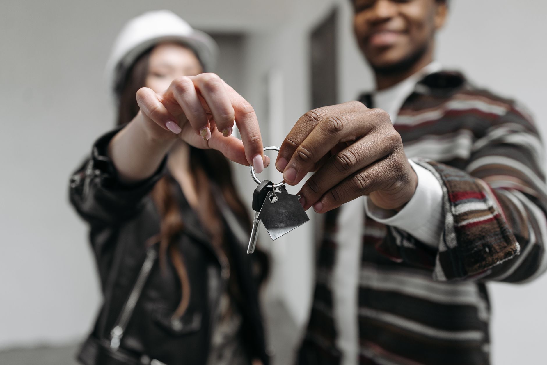 Remise des clés d'un logement en location